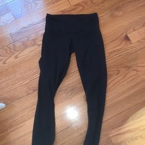 Long lululemon black leggings